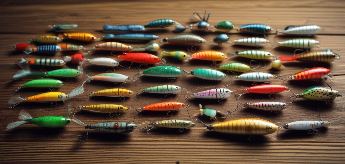 Fishing lures assortment