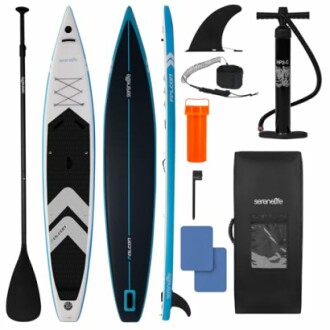 SereneLife 14’ Inflatable Paddle Board