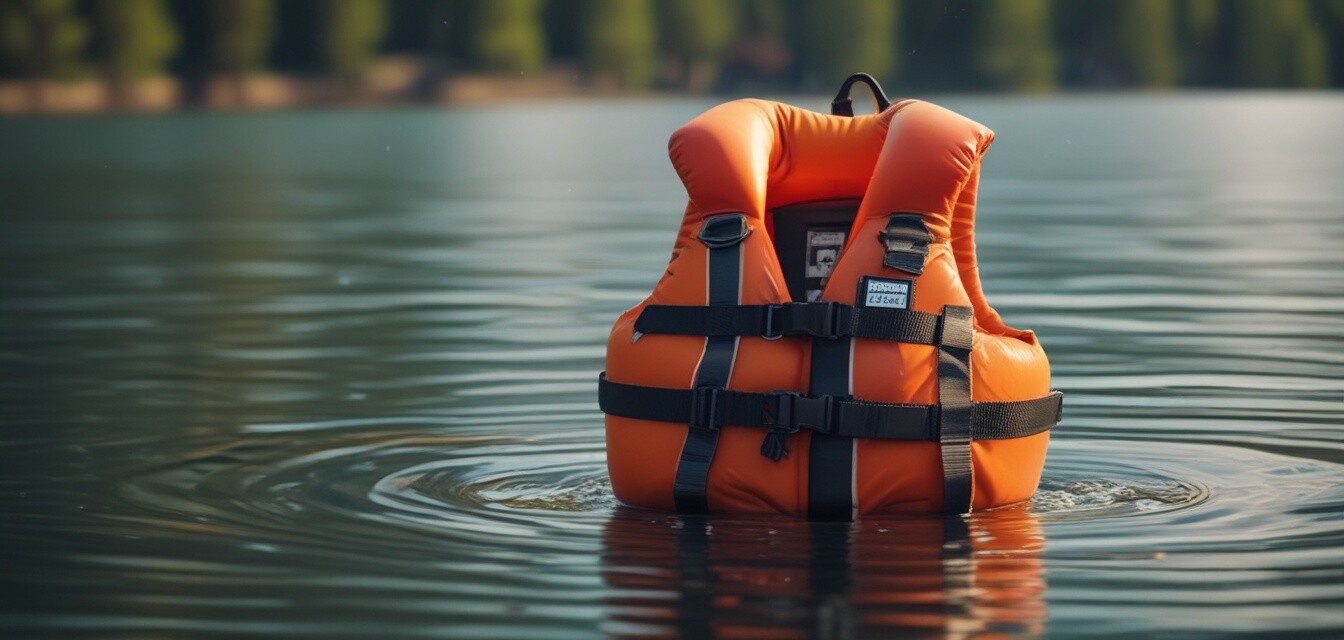 Life Jacket on Water