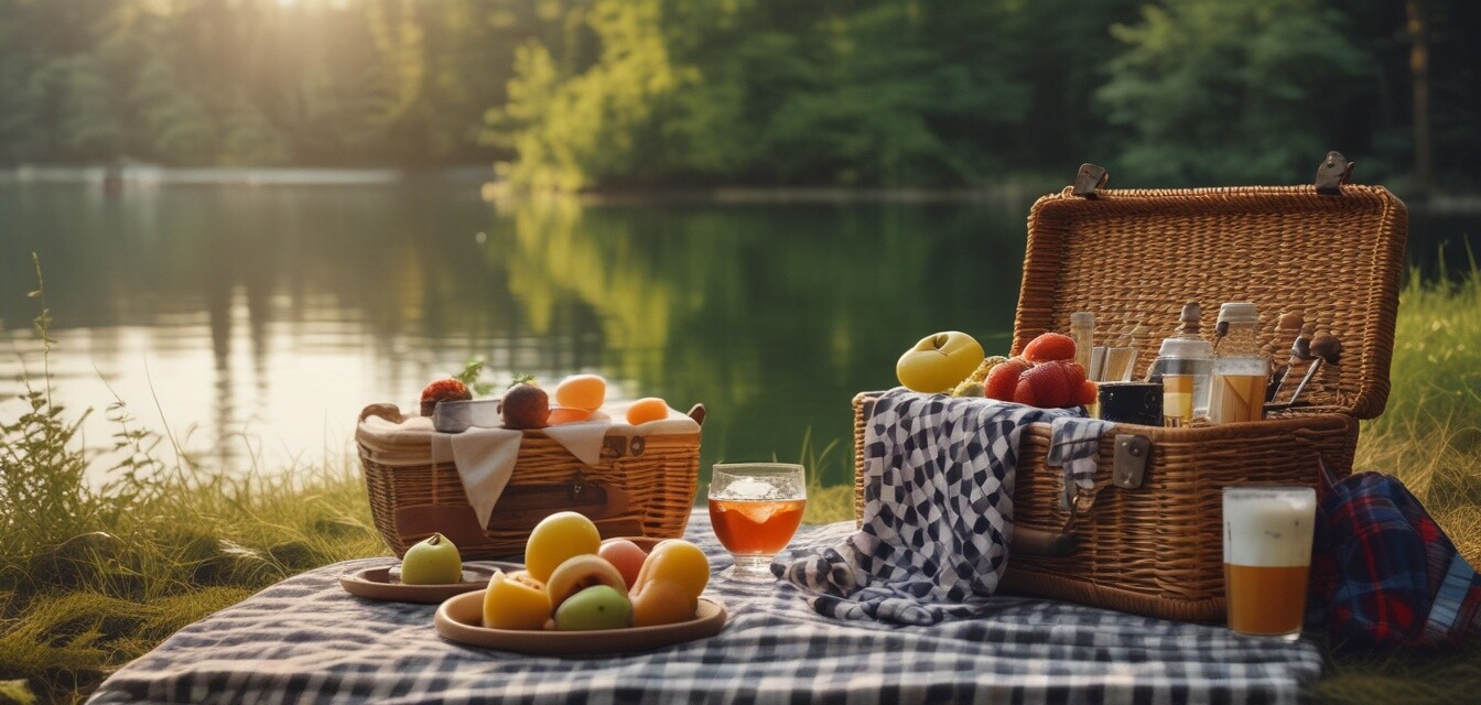 How to Set Up a Perfect Lakeside Picnic